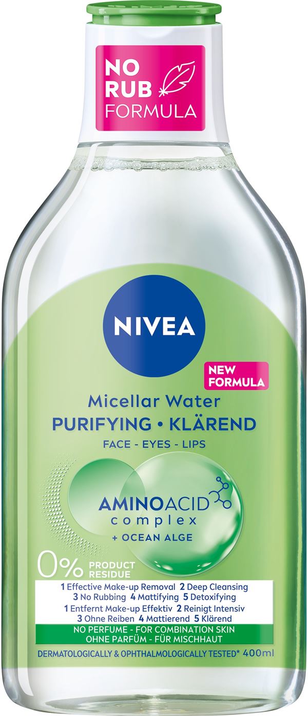 Nivea Hĺbkovo čistiaca micelárna (Micellar Water) 400 ml