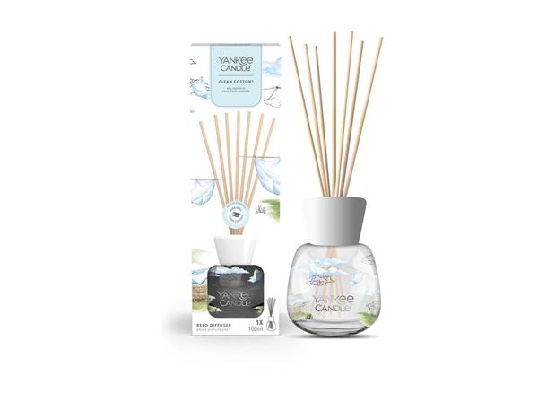 Yankee Candle Aróma difuzér Signature Clean Cotton Reed 100 ml