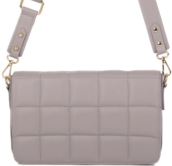 SEGALI Dámska kožená crossbody kabelka Rigi Grey