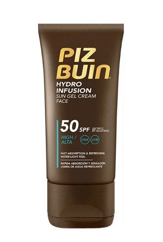 Piz Buin Opaľovací gélový krém na tvár SPF 50 Hydro Infusion (Face Sun Gel Cream) 50 ml