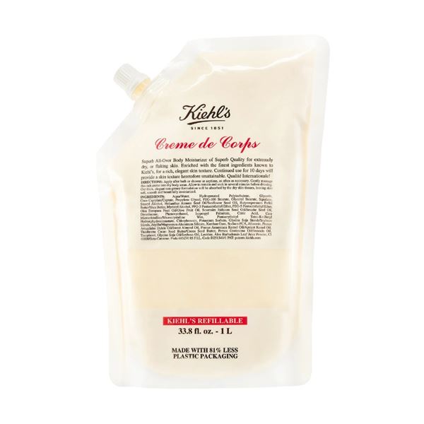 Kiehl´s Bohaté telové mlieko s beta karoténom ( Body Lotion with Cocoa Butter and Beta-Carotene) 1000 ml - náplň