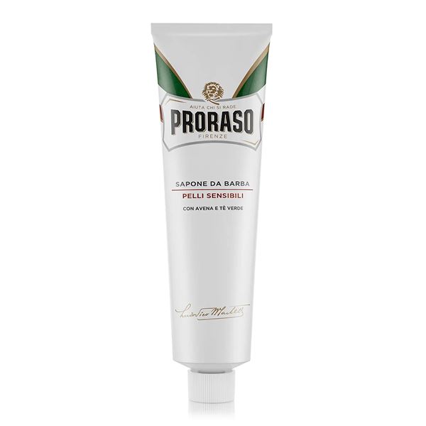 Proraso Krém na holenie pre citlivú pokožku Zelený čaj 150 ml