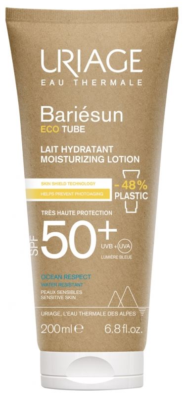 Uriage Hydratačné mlieko na opaľovanie SPF 50+ Bariesun (Moisturizing Lotion) 200 ml