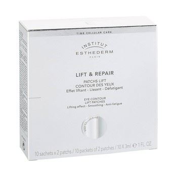 Institut Esthederm Liftingové náplasti Lift & Repair ( Eye Contour Lift Patches) 10 x 2 ks