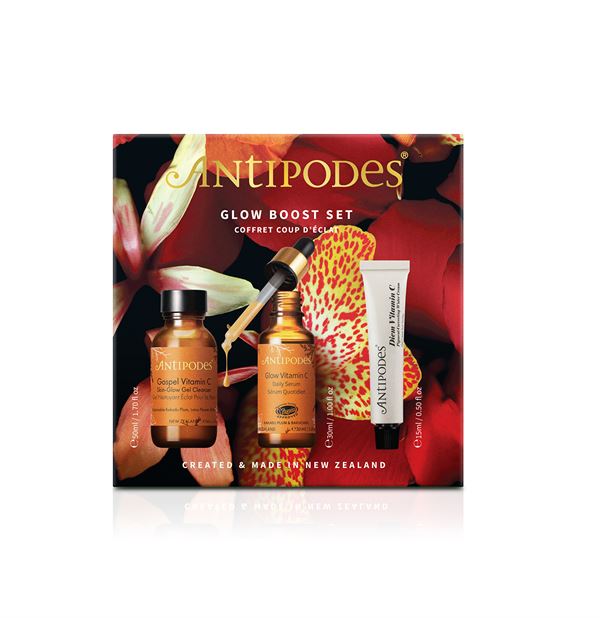 Antipodes Darčeková sada Glow Boost Set