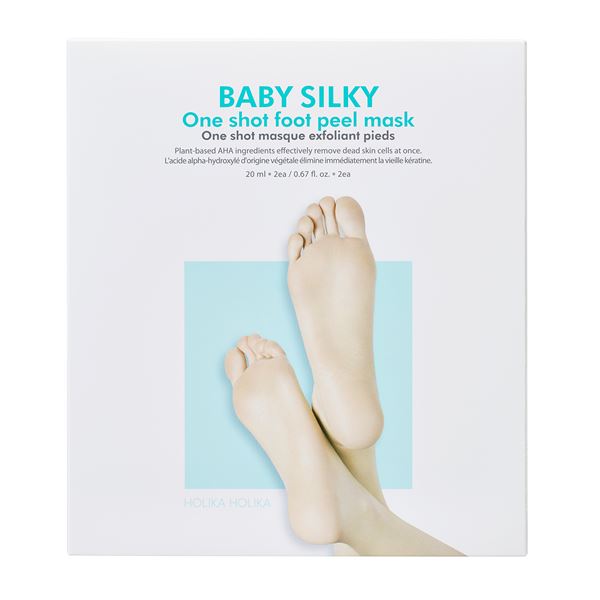 Holika Holika Peelingová maska na nohy Baby Silk y (One Shot Foot Peeling) 40 ml