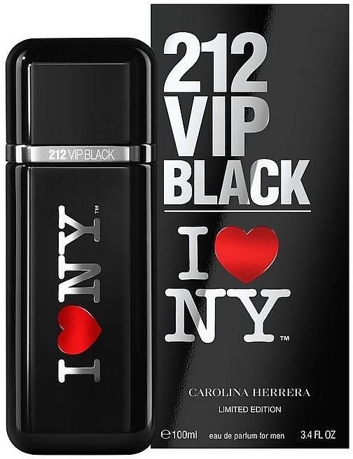 Carolina Herrera 212 VIP Black I Love NY Limited Edition - EDP 100 ml