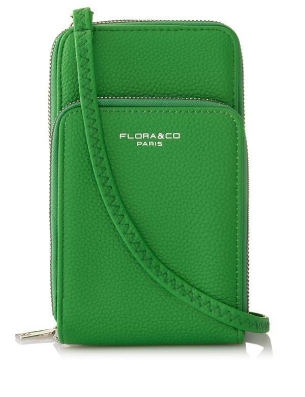 FLORA & CO Dámska crossbody kabelka 6018 vert