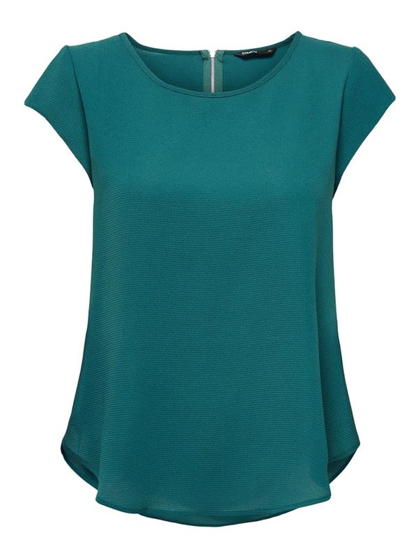 ONLY Dámska blúzka ONLVIC Regular Fit 15142784 Deep Teal 34