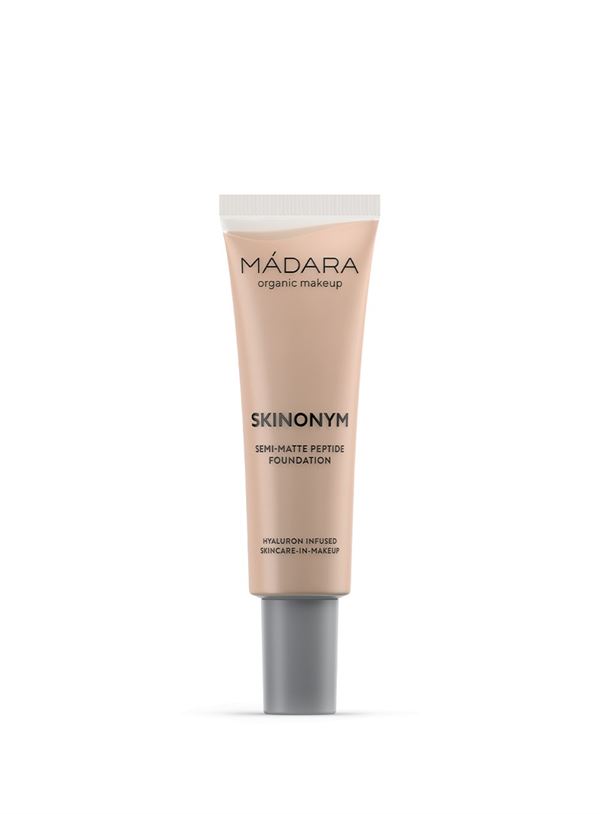 MÁDARA Polomatný make-up s peptidmi Skinonym (Semi-Matte Peptide Foundation) 30 ml Sand