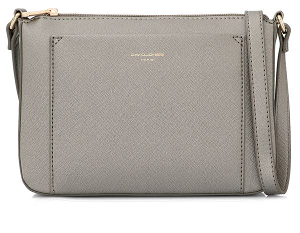 David Jones Dámska crossbody kabelka 7025-2 d.silver