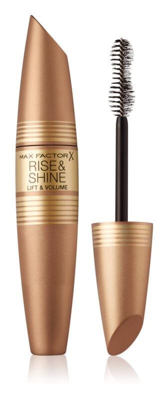 Max Factor Riasenka pre objem a natočenie rias Rise & Shine (Lift & Volume Mascara) 12 ml