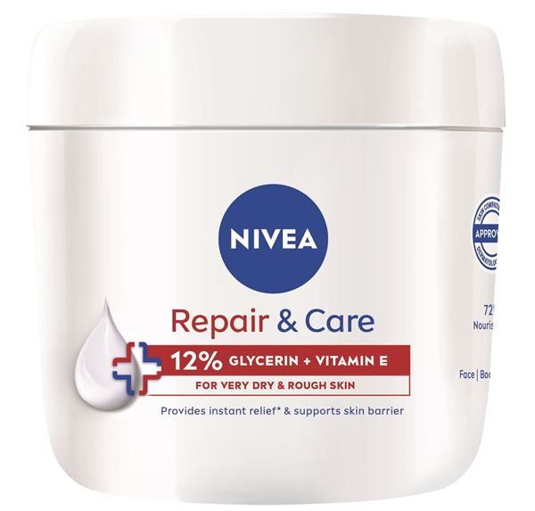 Nivea Hydratačný telový krém Repair & Care 400 ml