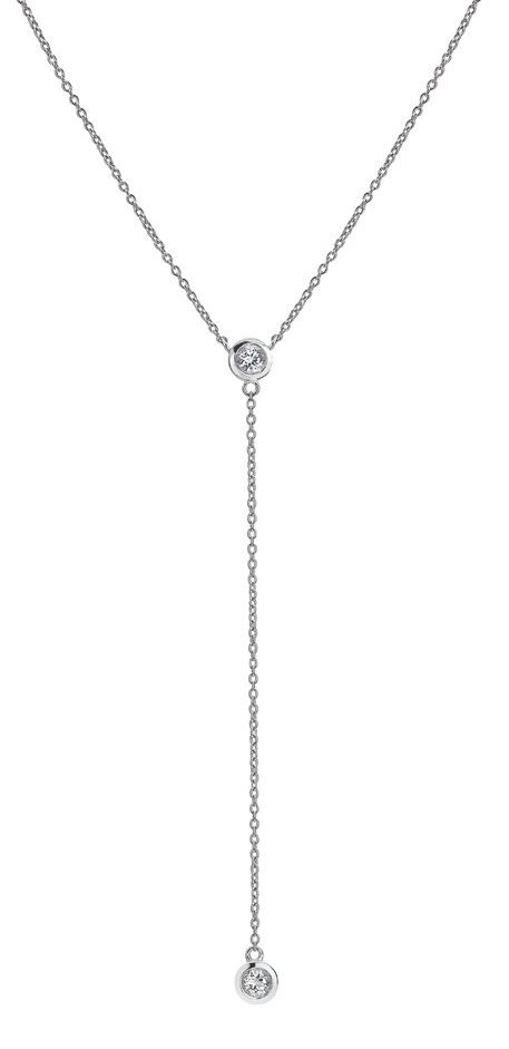 Hot Diamonds Elegantný strieborný náhrdelník s diamantom Tender DN176