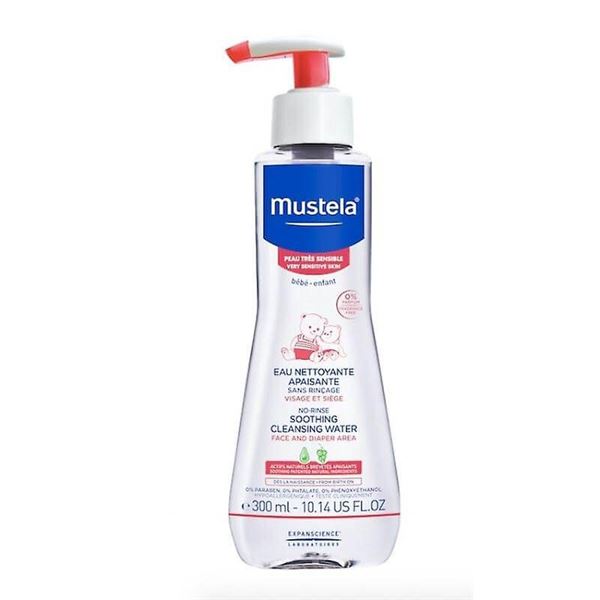 Mustela Detská ukľudňujúca čistiaca voda pre veľmi citlivú pokožku (Soothing Clean sing Water) 300 ml