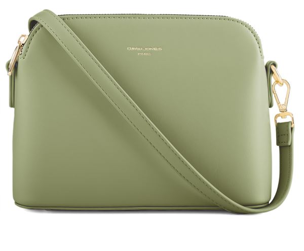 David Jones Dámska crossbody kabelka CM6938 Apple Green