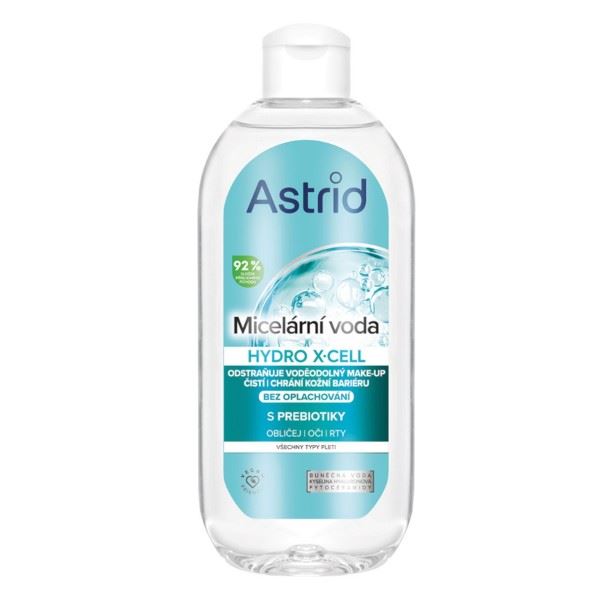 Astrid Micelárna voda s prebiotikami pre všetky typy pleti Hydro X-Cell 400 ml