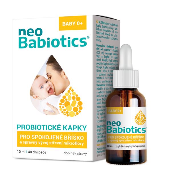 Simply You NEOBabiotics probiotické kvapky Baby 0+ 10 ml