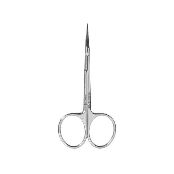 STALEKS Nožnice na nechtovú kožičku so zahnutou špičkou Expert 51 Type 3 (Professional Cuticle Scissors with Hook)