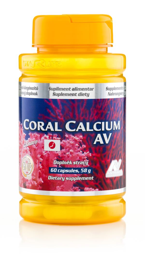 Starlife Coral Calcium AV 60 kapslí