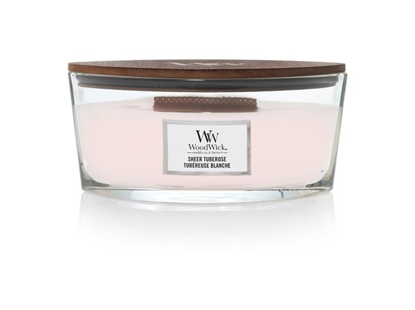 WoodWick Vonná sviečka loď Sheer Tuberose 453