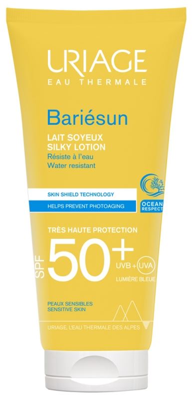 Uriage Mlieko na opaľovanie SPF 50+ Bariesun ( Silk y Lotion) 100 ml